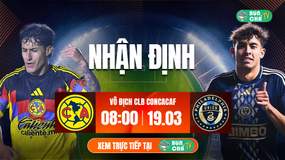 Tô bún chả hôm nay có gì: Soi kèo Club America vs Philadelphia Union, 8h00 ngày 19/3