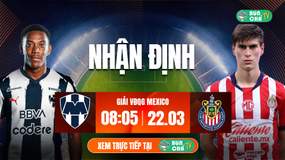Tô Bún Chả hôm nay có gì: Soi kèo Monterrey vs Guadalajara, 08h05 ngày 22/3