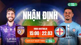 Tô Bún Chả hôm nay có gì: Soi kèo Perth Glory vs Melbourne City, 15h00 ngày 22/03