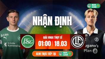 Tô Bún Chả hôm nay có gì: Soi kèo St Gallen vs Lugano, 01h00 ngày 18/3