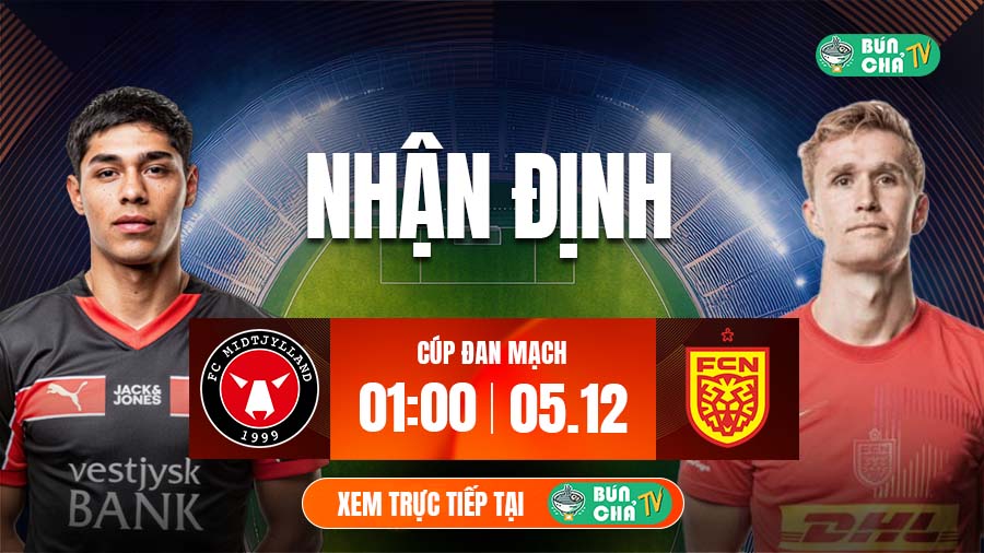 BUNCHATV: Trực tiếp bóng đá hôm nay - Xem bóng đá trực tuyến