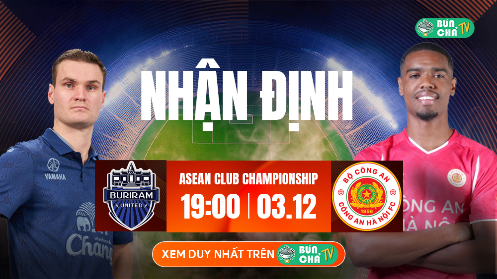 BUNCHATV: Trực tiếp bóng đá hôm nay - Xem bóng đá trực tuyến