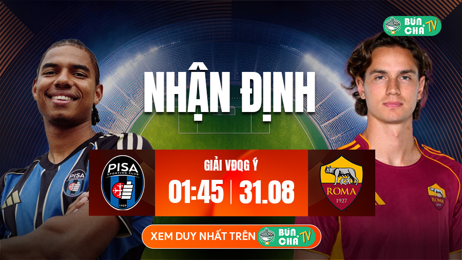 BUNCHATV: Trực tiếp bóng đá hôm nay - Xem bóng đá trực tuyến