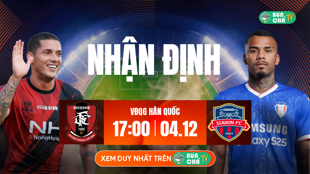 BUNCHATV: Trực tiếp bóng đá hôm nay - Xem bóng đá trực tuyến