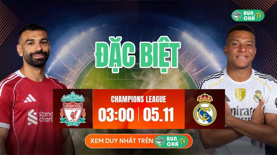 BUNCHATV: Trực tiếp bóng đá hôm nay - Xem bóng đá trực tuyến