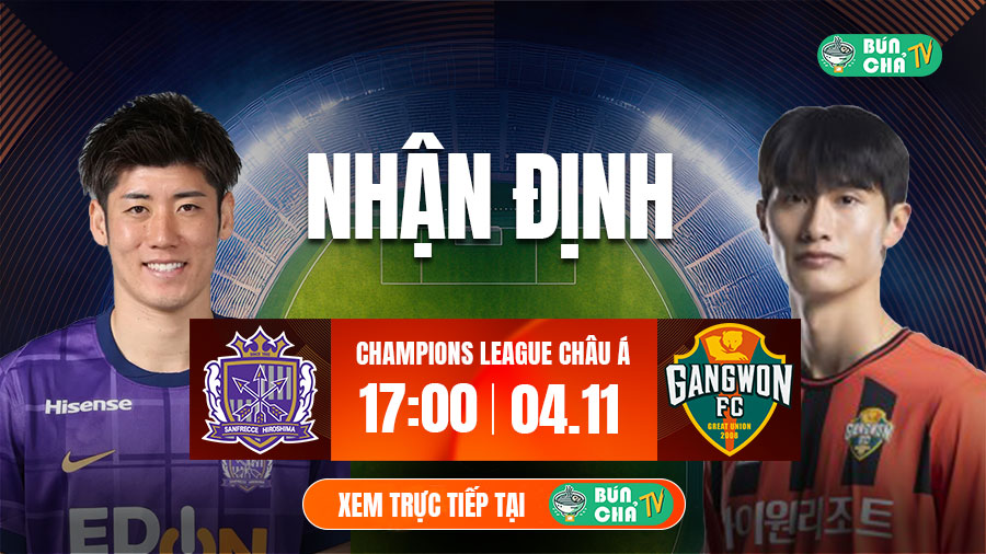 BUNCHATV: Trực tiếp bóng đá hôm nay - Xem bóng đá trực tuyến