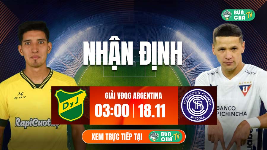 Tô bún chả hôm nay có gì: Soi kèo Defensa vs Independiente Rivadavia, 3h00 ngày 18/11