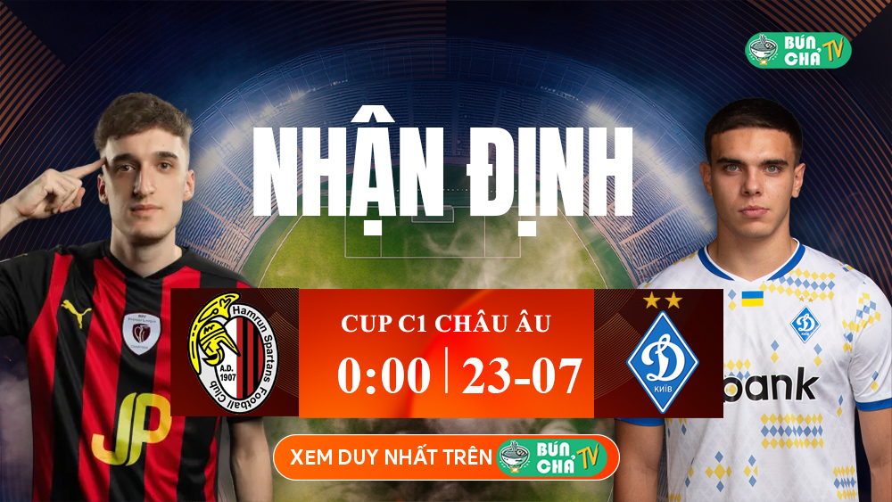 BUNCHATV: Trực tiếp bóng đá hôm nay - Xem bóng đá trực tuyến