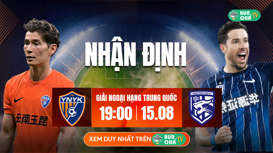BUNCHATV: Trực tiếp bóng đá hôm nay - Xem bóng đá trực tuyến