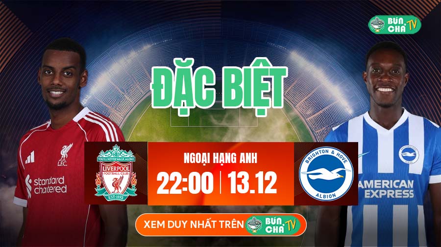 BUNCHATV: Trực tiếp bóng đá hôm nay - Xem bóng đá trực tuyến