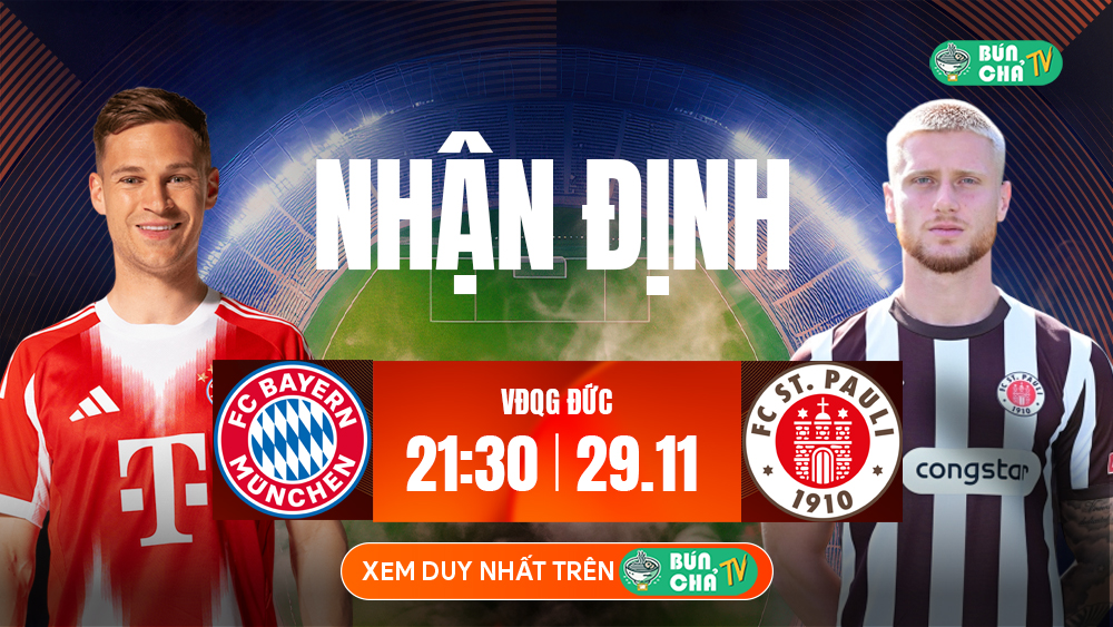 BUNCHATV: Trực tiếp bóng đá hôm nay - Xem bóng đá trực tuyến