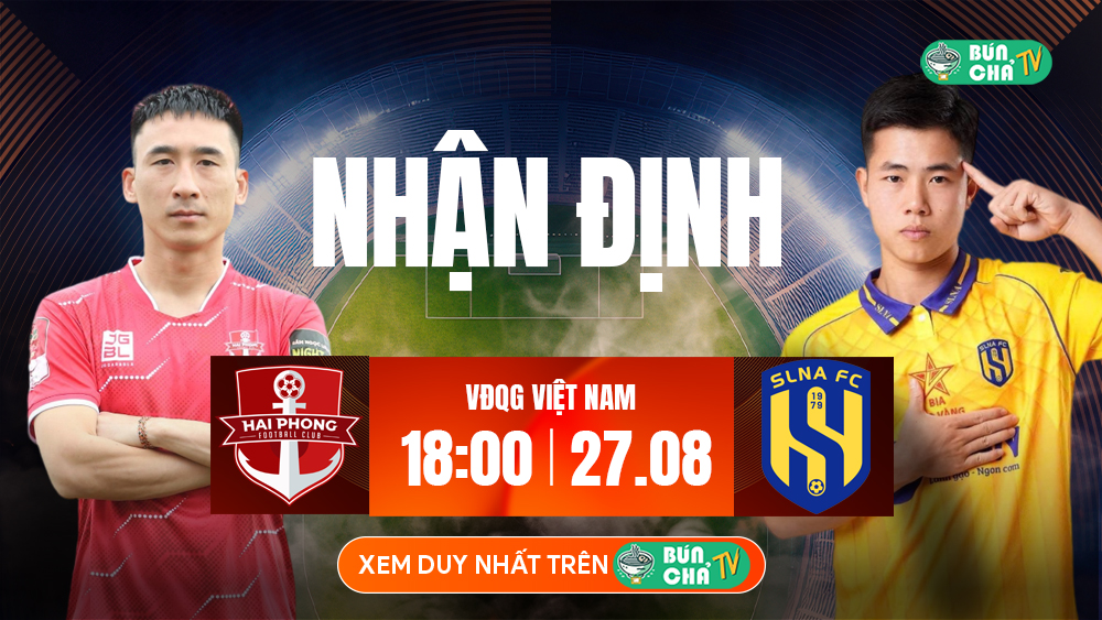 BUNCHATV: Trực tiếp bóng đá hôm nay - Xem bóng đá trực tuyến
